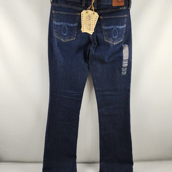 Lucky Brand Jeans Womens 8/29 Long Blue Lola Bootcut Denim (29x34) NWT - Picture 8 of 12
